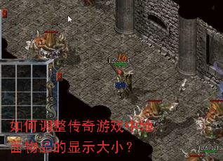 如何调整传奇游戏中地面物品的显示大小? 如何调整传奇游戏中地面物品的显示大小?