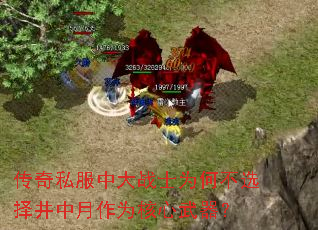传奇私服中大战士为何不选择井中月作为核心武器? 传奇私服中大战士为何不选择井中月作为核心武器?