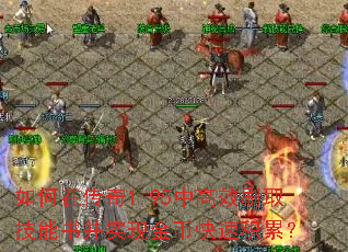 如何在传奇1.95中高效刷取技能书并实现金币快速积累? 如何在传奇1.95中高效刷取技能书并实现金币快速积累?