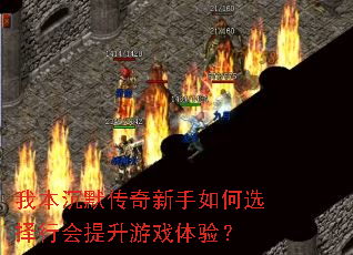 我本沉默传奇新手如何选择行会提升游戏体验? 我本沉默传奇新手如何选择行会提升游戏体验?