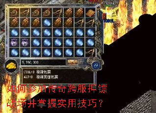 如何参加传奇跨服押镖战场并掌握实用技巧? 如何参加传奇跨服押镖战场并掌握实用技巧?