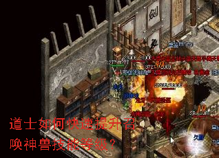 道士如何快速提升召唤神兽技能等级? 道士如何快速提升召唤神兽技能等级?