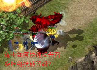 道士如何快速提升召唤神兽技能等级? 道士如何快速提升召唤神兽技能等级?