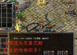 如何成为无量沉默职业的传奇高手? 如何成为无量沉默职业的传奇高手?