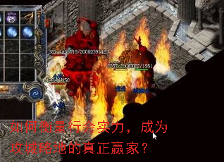 如何衡量行会实力,成为攻城略地的真正赢家? 如何衡量行会实力,成为攻城略地的真正赢家?