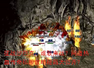 ��սɳ�Ϳˣ�˭����ս���ʵ���Ѫ����˽�������ؼ��󹫿���