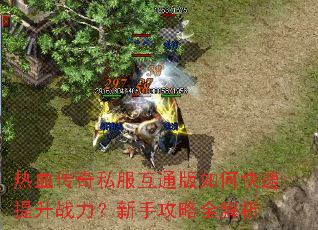 热血传奇私服互通版如何快速提升战力?新手攻略全解析 热血传奇私服互通版如何快速提升战力?新手攻略全解析