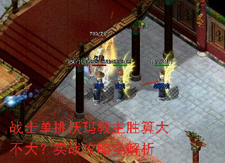 战士单挑沃玛教主胜算大不大?实战攻略全解析 战士单挑沃玛教主胜算大不大?实战攻略全解析